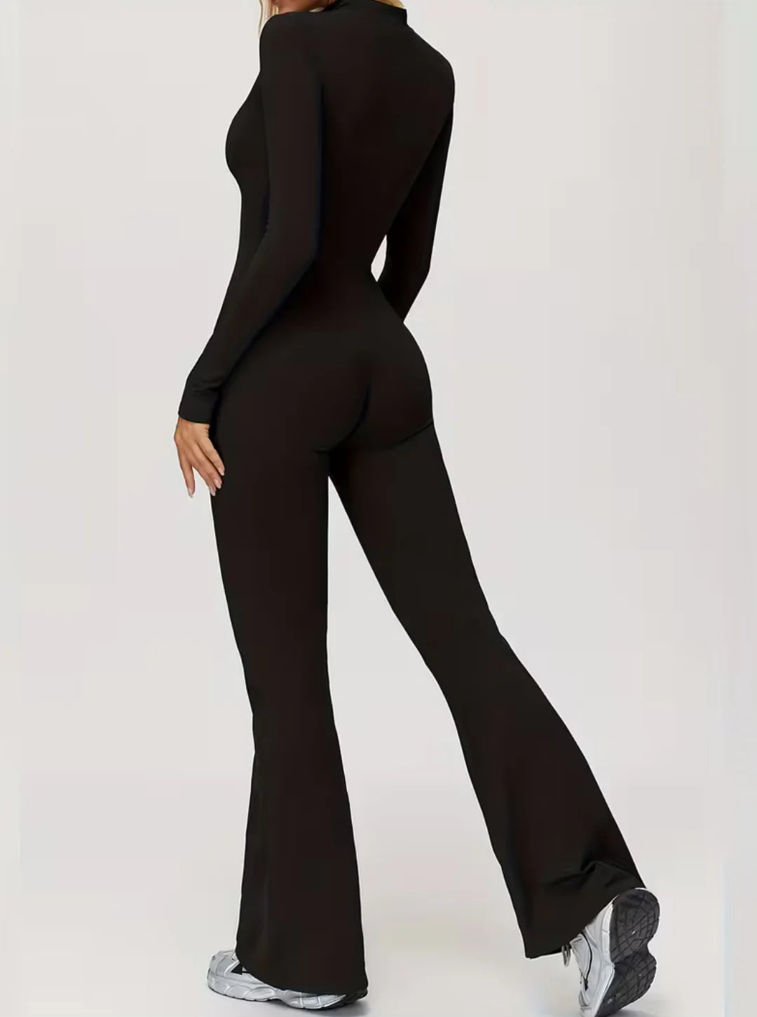 ECLUVIA BEBOT Sculpting Curve Flare Jumpsuit