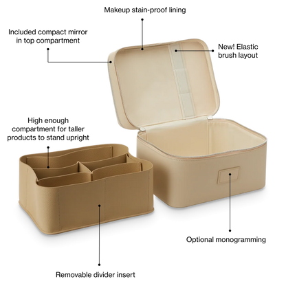 Double-Tier Vanity Case - ecluvia