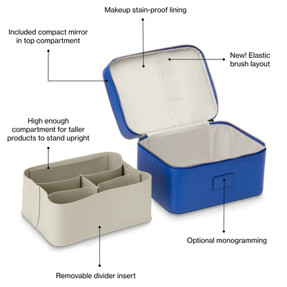 Double-Tier Vanity Case - ecluvia