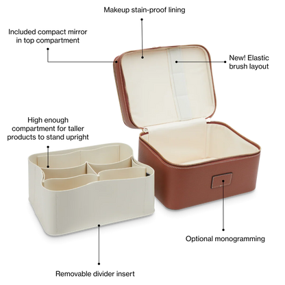 Double-Tier Vanity Case - ecluvia