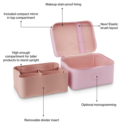 Double-Tier Vanity Case - ecluvia