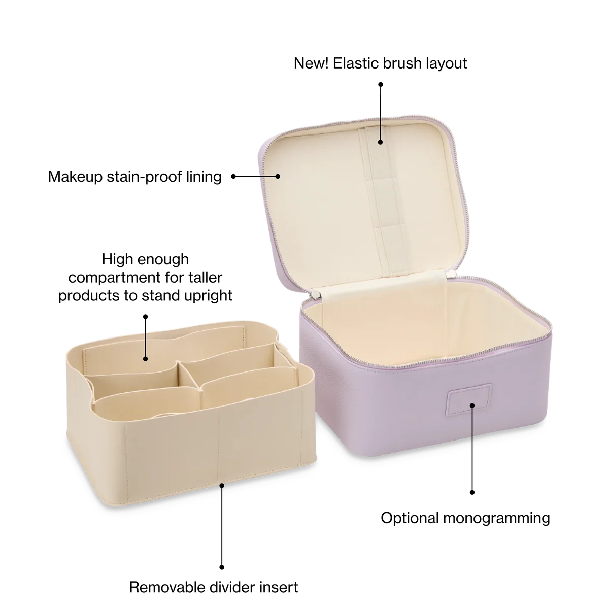 Single-Tier Vanity Case - ecluvia