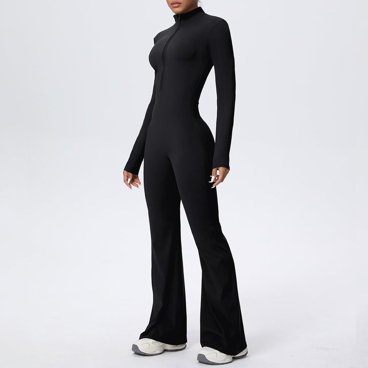 ECLUVIA BEBOT Sculpting Curve Flare Jumpsuit - ECLUVIA