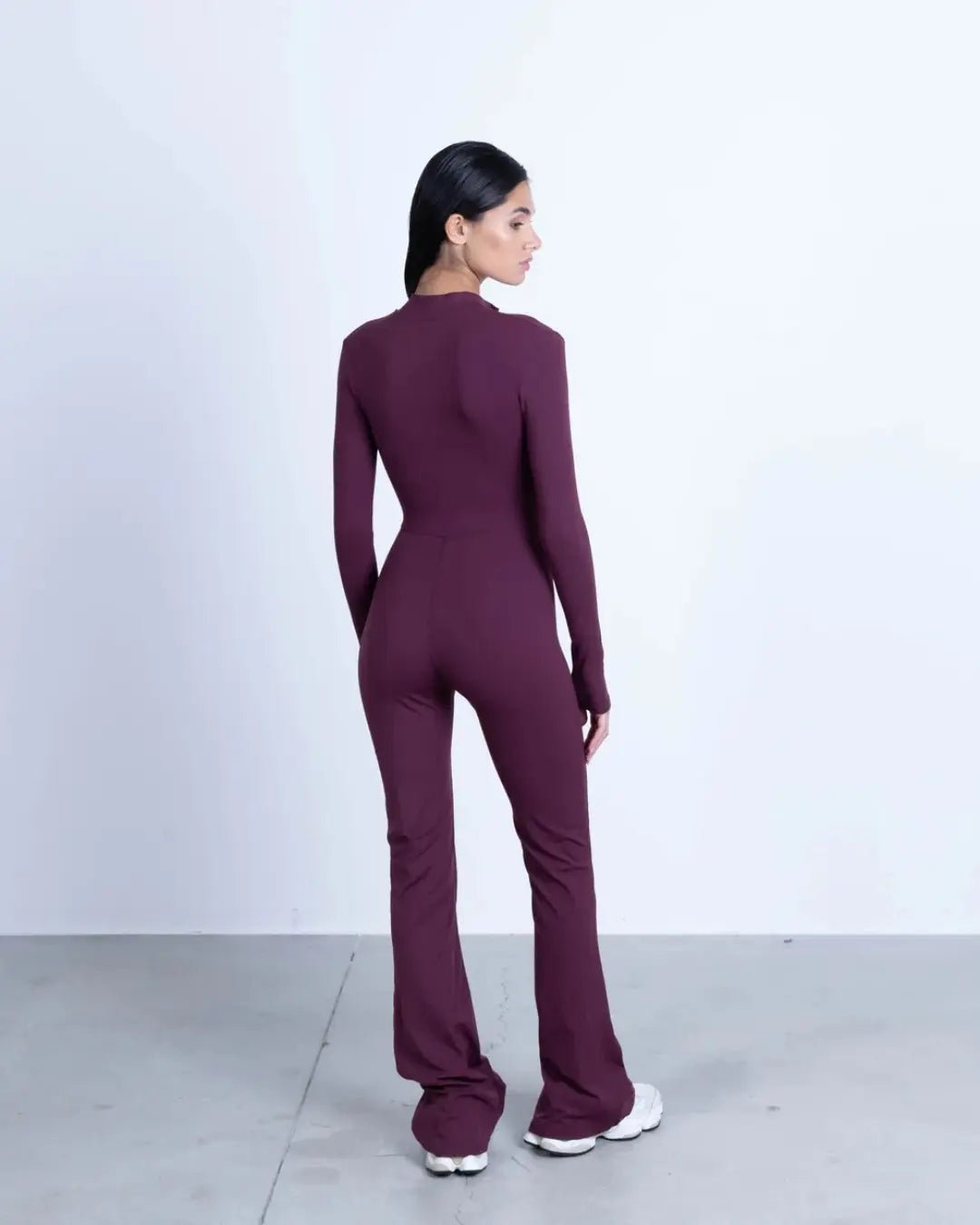 ECLUVIA BEBOT Sculpting Curve Flare Jumpsuit - ECLUVIA