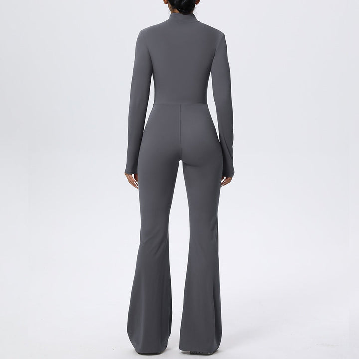 ECLUVIA BEBOT Sculpting Curve Flare Jumpsuit - ECLUVIA